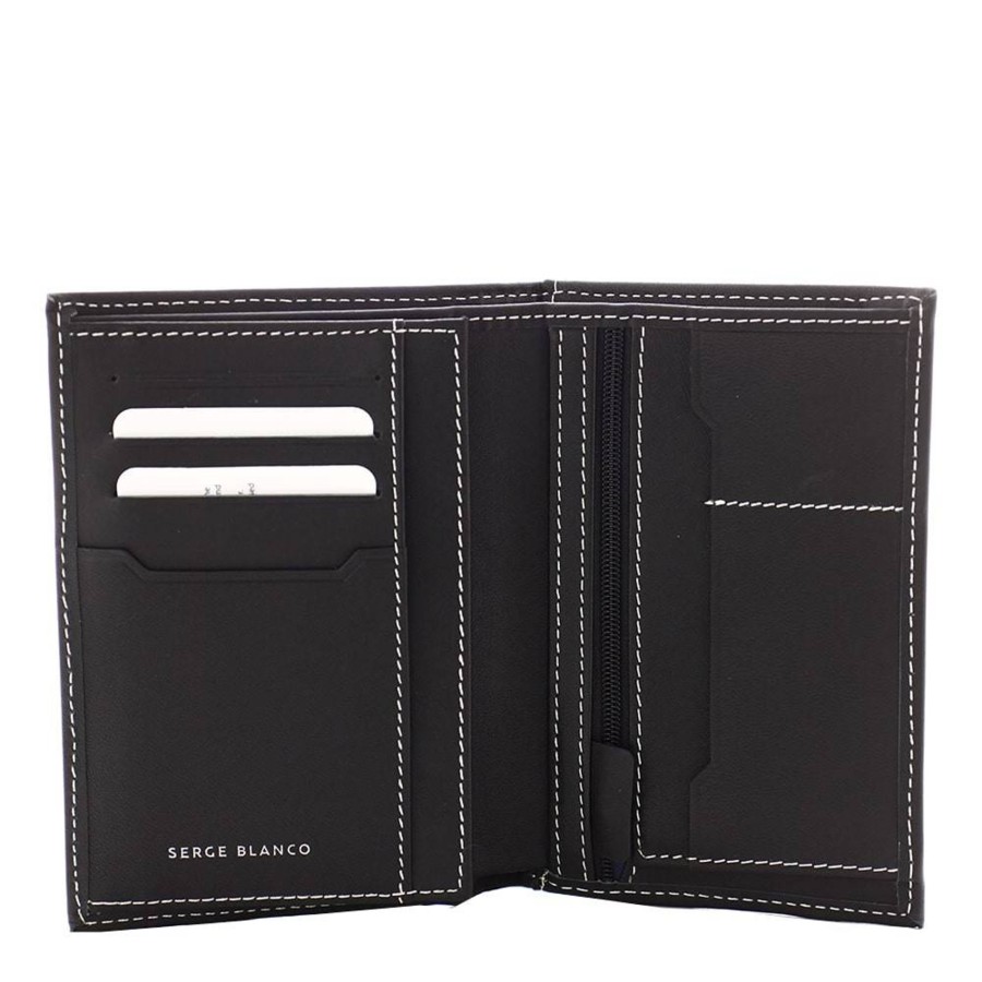 Serge Blanco Grand Portefeuille 3 Volets Illinois | Portefeuille Homme