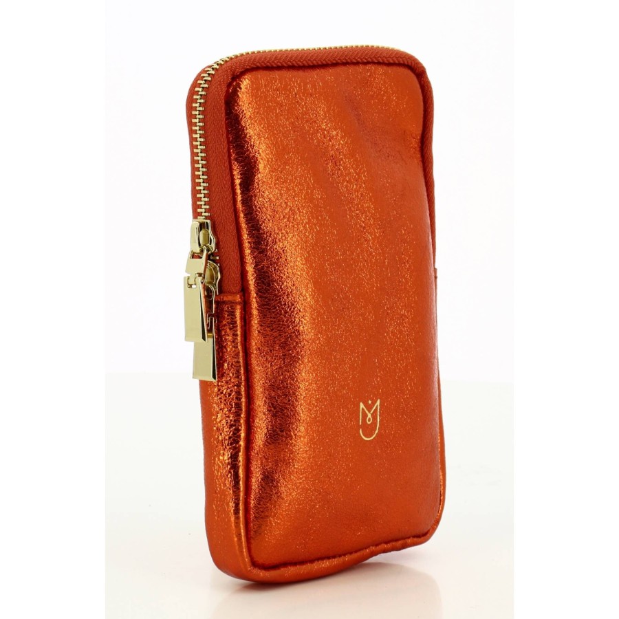 Mia & Joy Pochette Telephone Edelyne Cuir Irise | Etui Smartphone