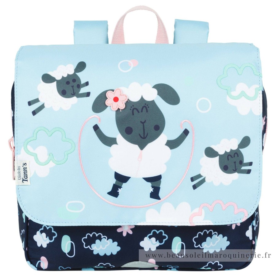 Tann's Cartable Souple Saute-Mouton Avec Sac Coulissant | Cartable