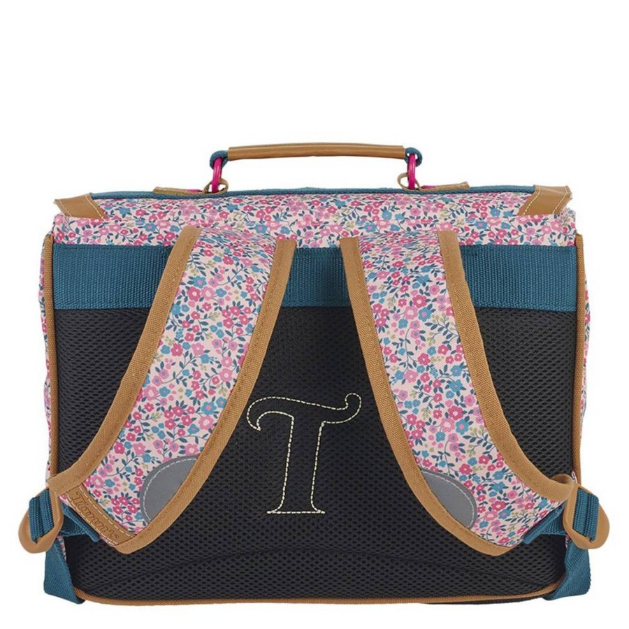 Tann's Cartable 35Cm Victoria Motif Fleuri | Cartable