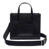 Lacoste Petit Sac Cabas Chantaco En Cuir | Sac Bandouliere