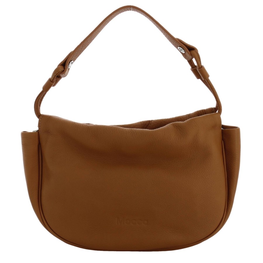 Mocca Sac Porte Epaule Julie En Cuir | Sac Bandouliere