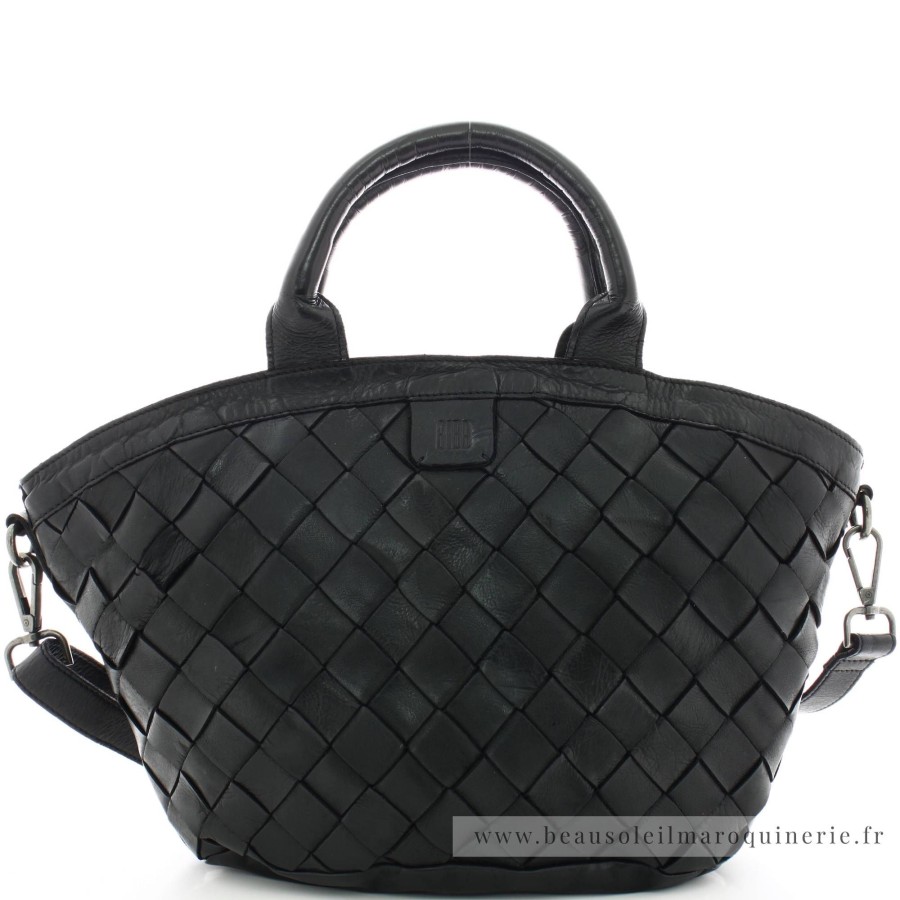 Biba Sac Porte Main Lewisburg En Cuir Tresse | Sac A Main