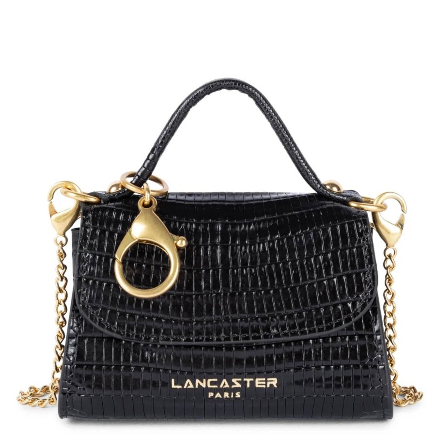 Lancaster Mini Porte-Monnaie Exotic Lezard & Croco | Porte Monnaie Femme