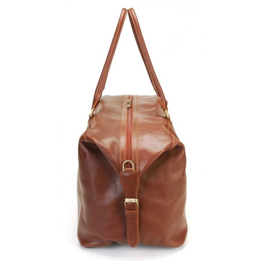 Arthur Aston Sac De Voyage Adam Cuir Tannage Vegetal | Sac De Voyage Sans Roulettes