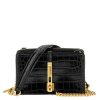 Guess Mini Sac Bandouliere James Effet Croco Verni | Sac Bandouliere