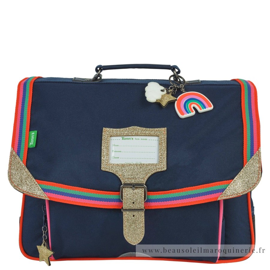 Tann's Cartable 38Cm Leila Porte-Cles Arc-En-Ciel | Sac A Dos