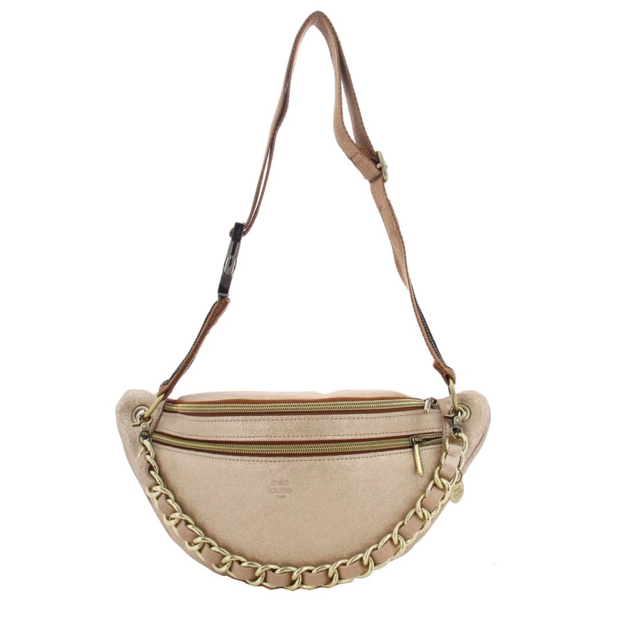 Mila Louise Sac Banane Zippe Petra X En Cuir | Sac Banane Femme