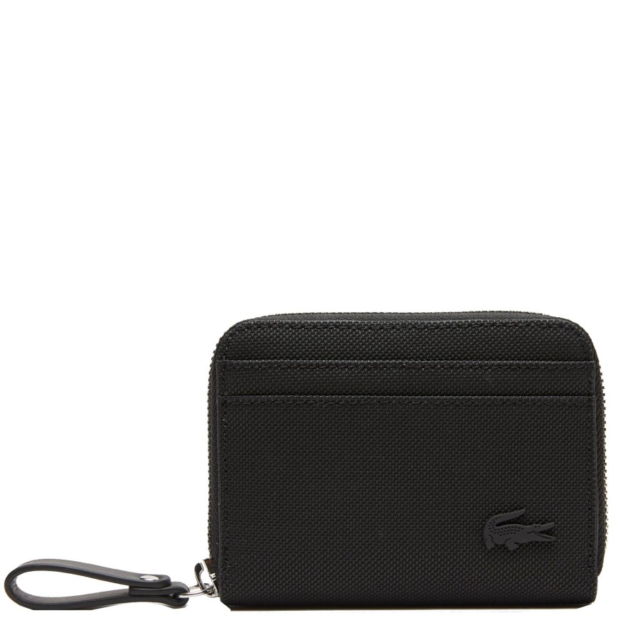 Lacoste Petit Porte-Monnaie Zippe Daily Lifestyle | Porte Monnaie Femme