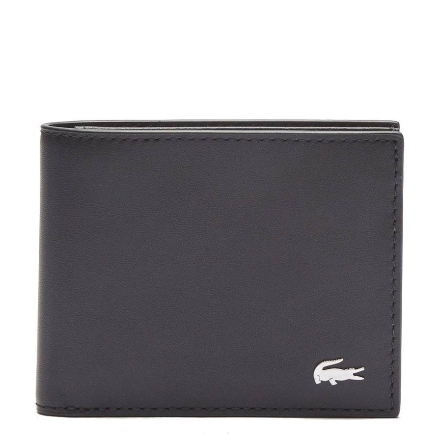 Lacoste Portefeuille Porte-Cartes En Cuir Fitzgerald | Porte-Cartes Homme