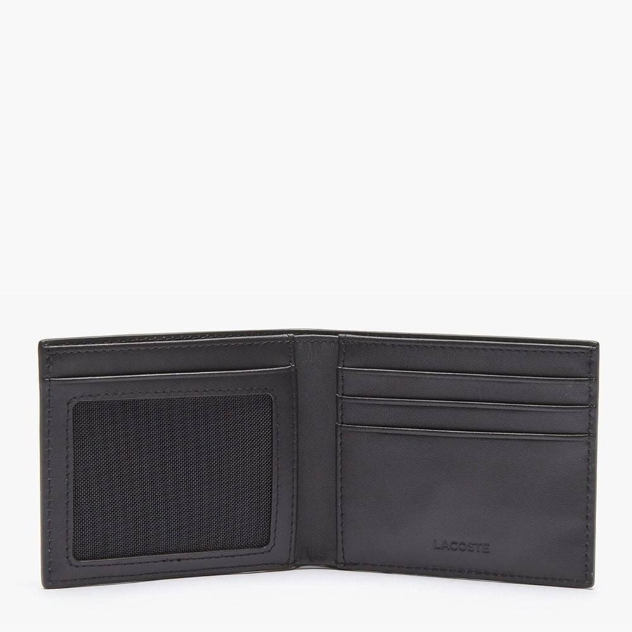 Lacoste Portefeuille Porte-Cartes En Cuir Fitzgerald | Porte-Cartes Homme