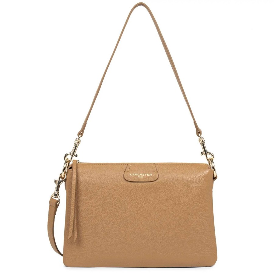 Lancaster Grande Pochette Dune Zippee L | Sac Bandouliere