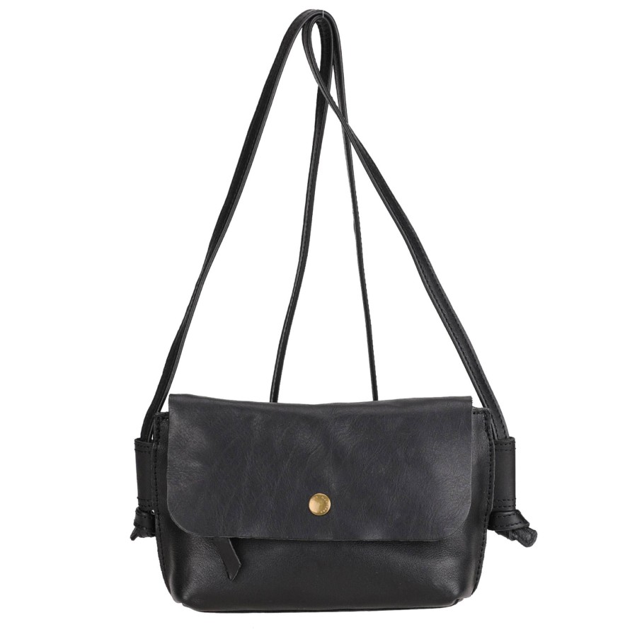 Noordsen Sac Bandouliere Femme A Rabat En Cuir | Sac Bandouliere