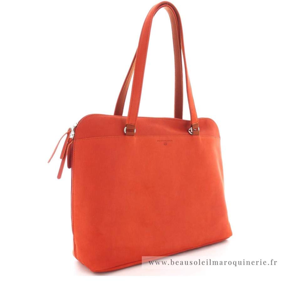 Les Ateliers Foures Grand Sac Business Antigone Baroudeuse | Sac Porte Epaule