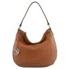 Francinel Sac D'Epaule Edith Cuir Suede Et Graine | Sac A Main