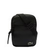 Lacoste Petit Sac Plat Porte Travers Lcst | Petite Sacoche Homme