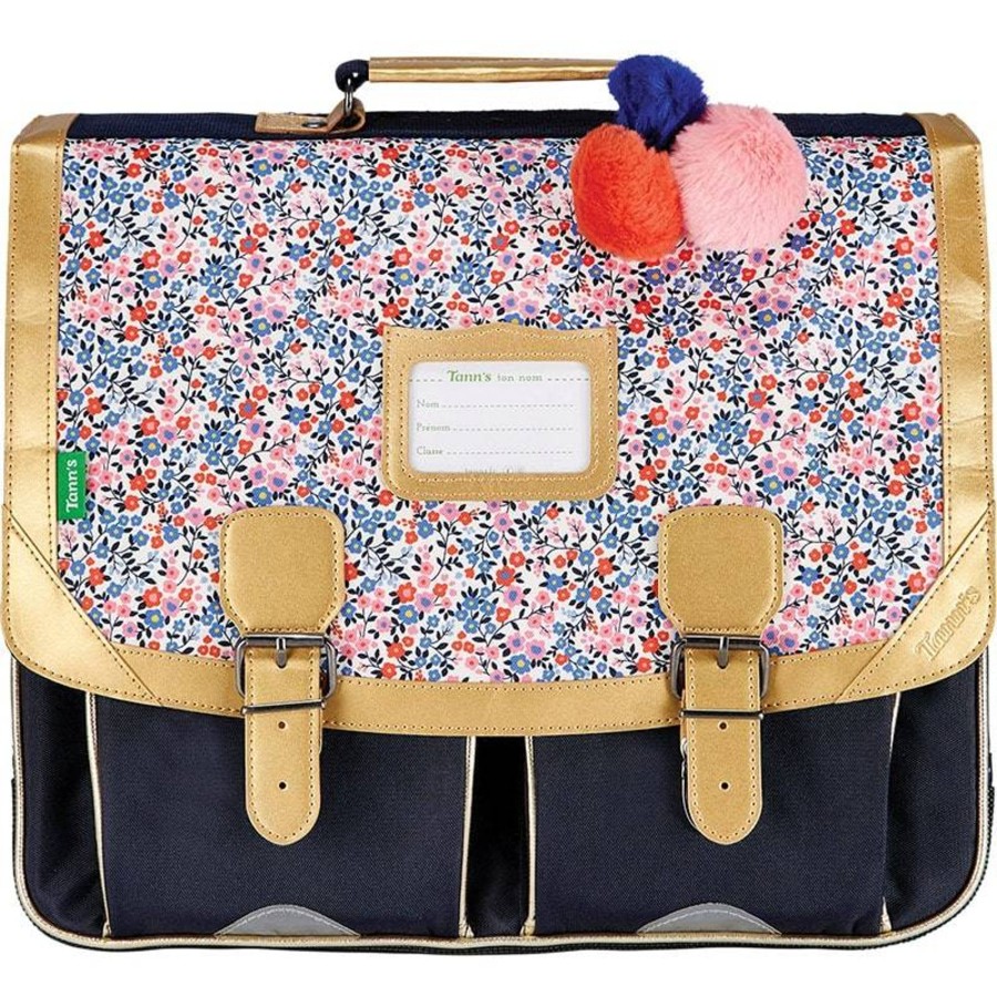 Tann's Cartable 41Cm Antonia Motif Fleuri | Cartable