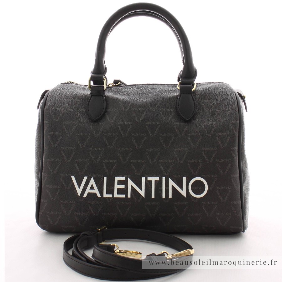 Valentino Bags Sac Bowling A Bandouliere Liuto Motifs Logo | Sac A Main