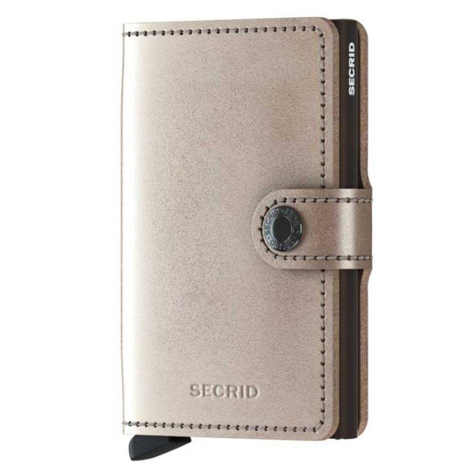 Secrid Porte-Cartes Miniwallet Metallic | Porte Cartes Femme