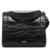 Lancel Sac A Rabat Ninon Cuir Facon Croco Verni | Sac A Main