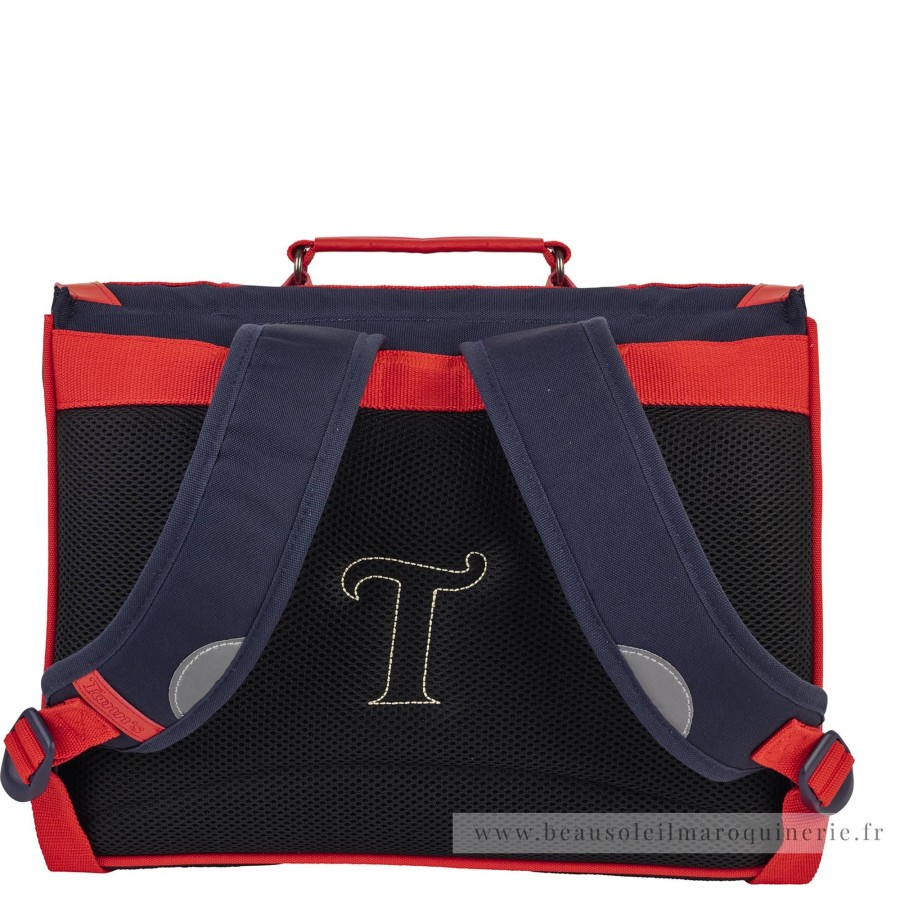 Tann's Cartable 38Cm Alban Football (2 Boucles) | Cartable