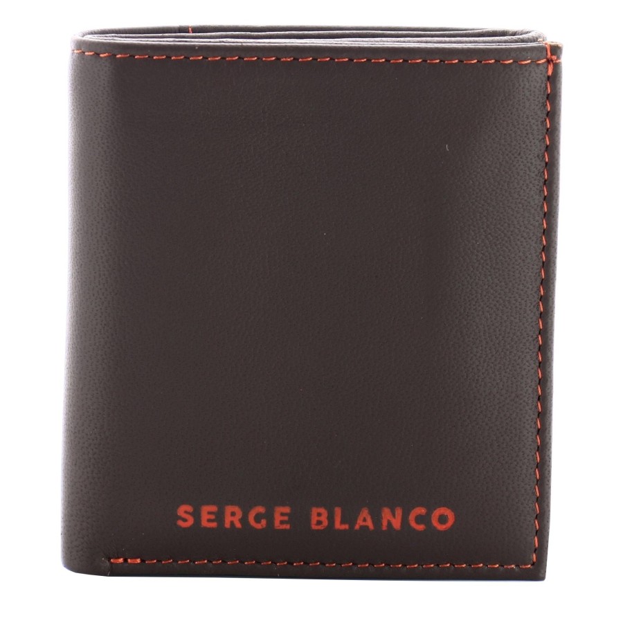 Serge Blanco Porte-Monnaie Wyoming En Cuir 3 Volets | Porte-Monnaie Homme