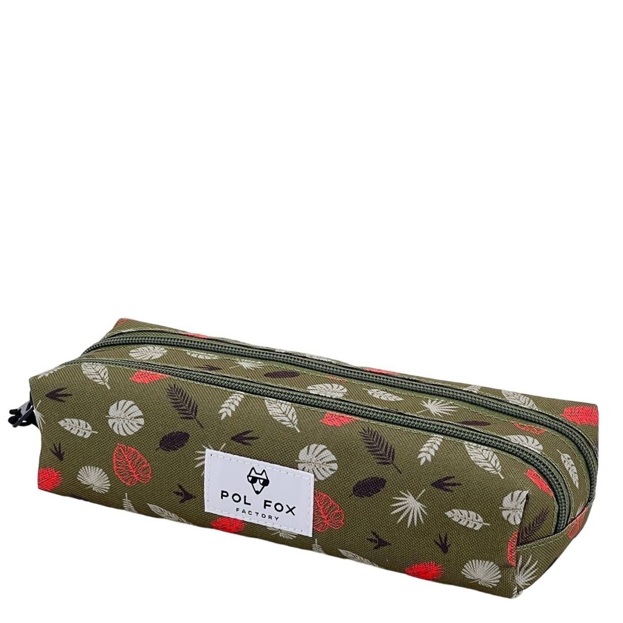 Pol Fox Trousse Double Dino | Trousse