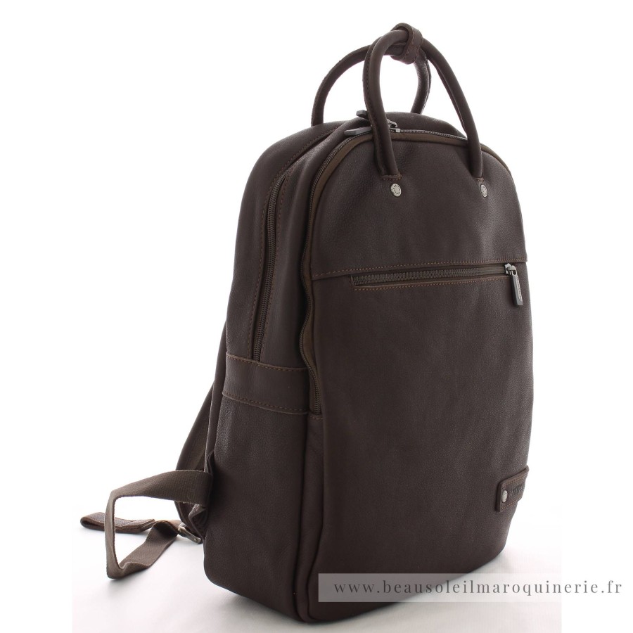 Arthur Aston Grand Sac A Dos Oscar En Cuir | Sac A Dos