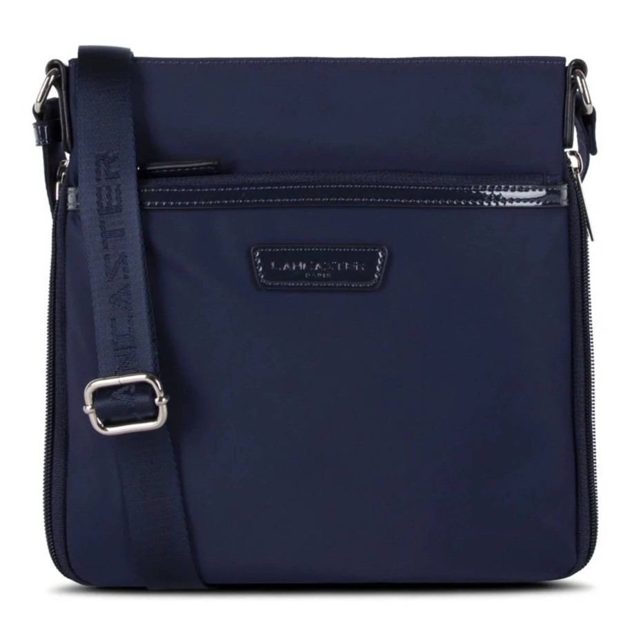 Lancaster Sac Trotteur Multipoches Basic Verni | Sac Bandouliere