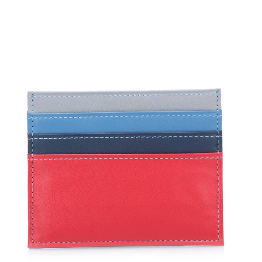 Mywalit Porte-Cartes Double Face Cuir Multicolore | Porte Cartes Femme