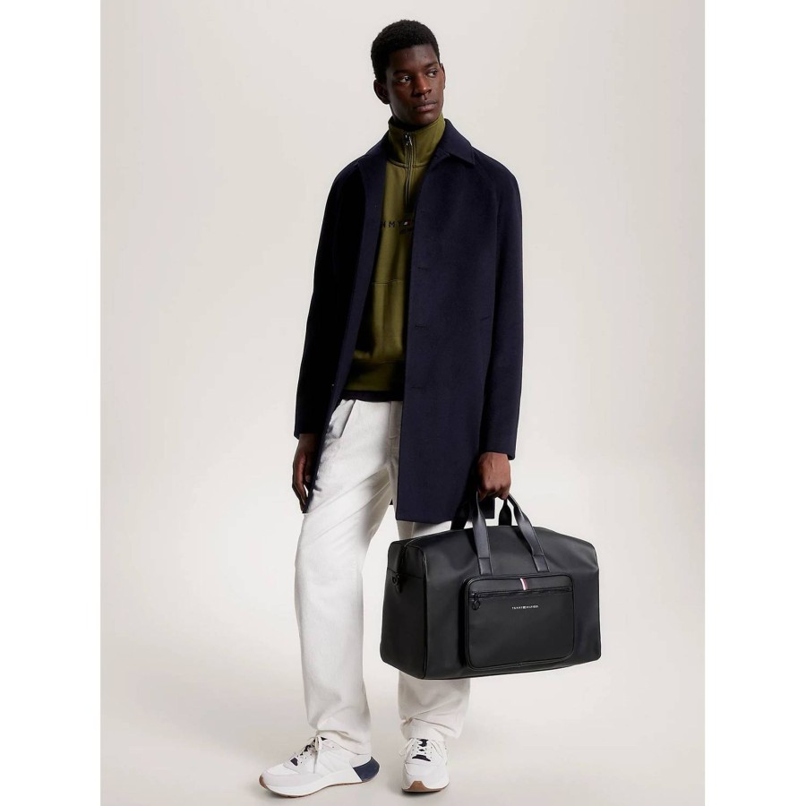 Tommy Hilfiger Sac Duffle Essential Effet Pique | Sac Weekend