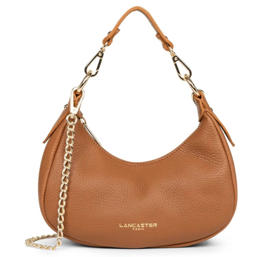 Lancaster Sac Hobo Zippe Studio Mimi En Cuir | Sac A Main