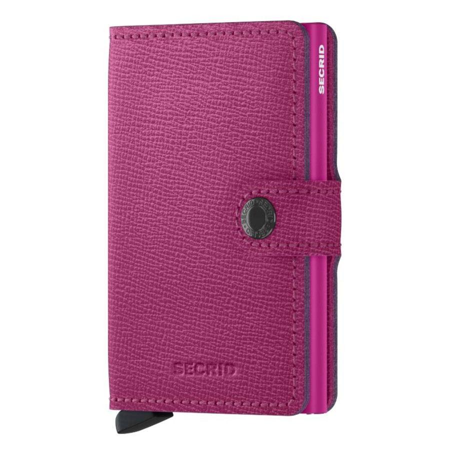 Secrid Porte-Cartes Cuir Texture Miniwallet Crisple | Porte Cartes Femme