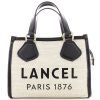 Lancel Petit Sac Summer Tote S Toile Et Cuir - Made In Italy | Sac A Main