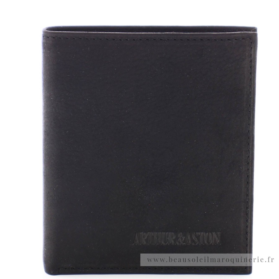 Arthur Aston Porte-Cartes Et Billets Cuir Gras Louis | Porte-Cartes Homme