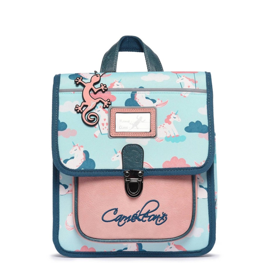 Caméléon Sac A Dos Maternelle Motifs Fantaisie Retro | Sac A Dos