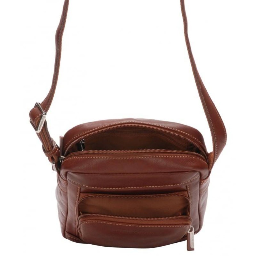 Arthur Aston Sacoche Taille Moyenne Cuir Plonge Pablo | Sac Besace