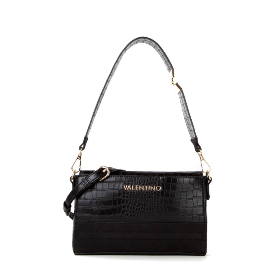 Valentino Bags Sac Bandouliere Fire Re Effet Croco | Sac Bandouliere