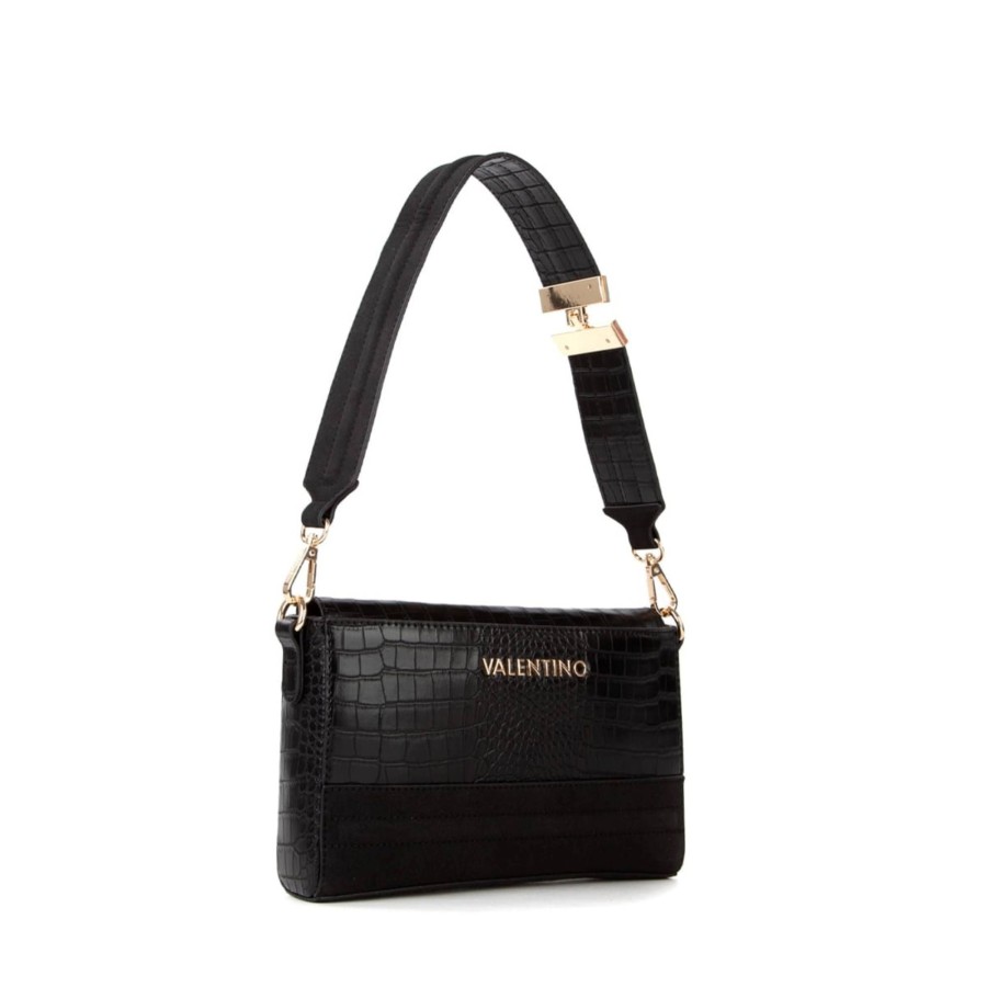 Valentino Bags Sac Bandouliere Fire Re Effet Croco | Sac Bandouliere