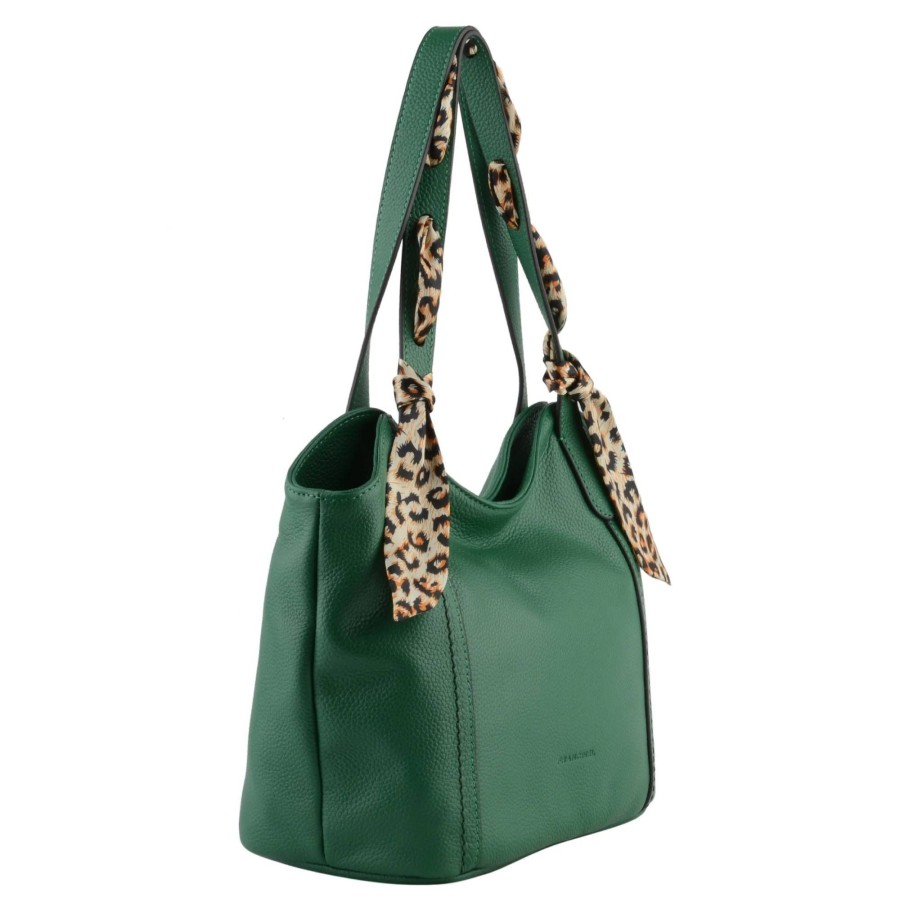 Francinel Sac Shopping Florence Foulard Leopard | Sac Cabas