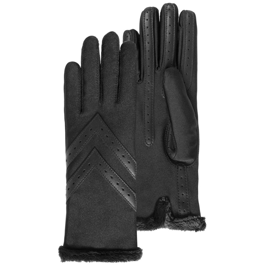 Isotoner Gants Tactiles Tissu Extensible Recycle | Gants Femme