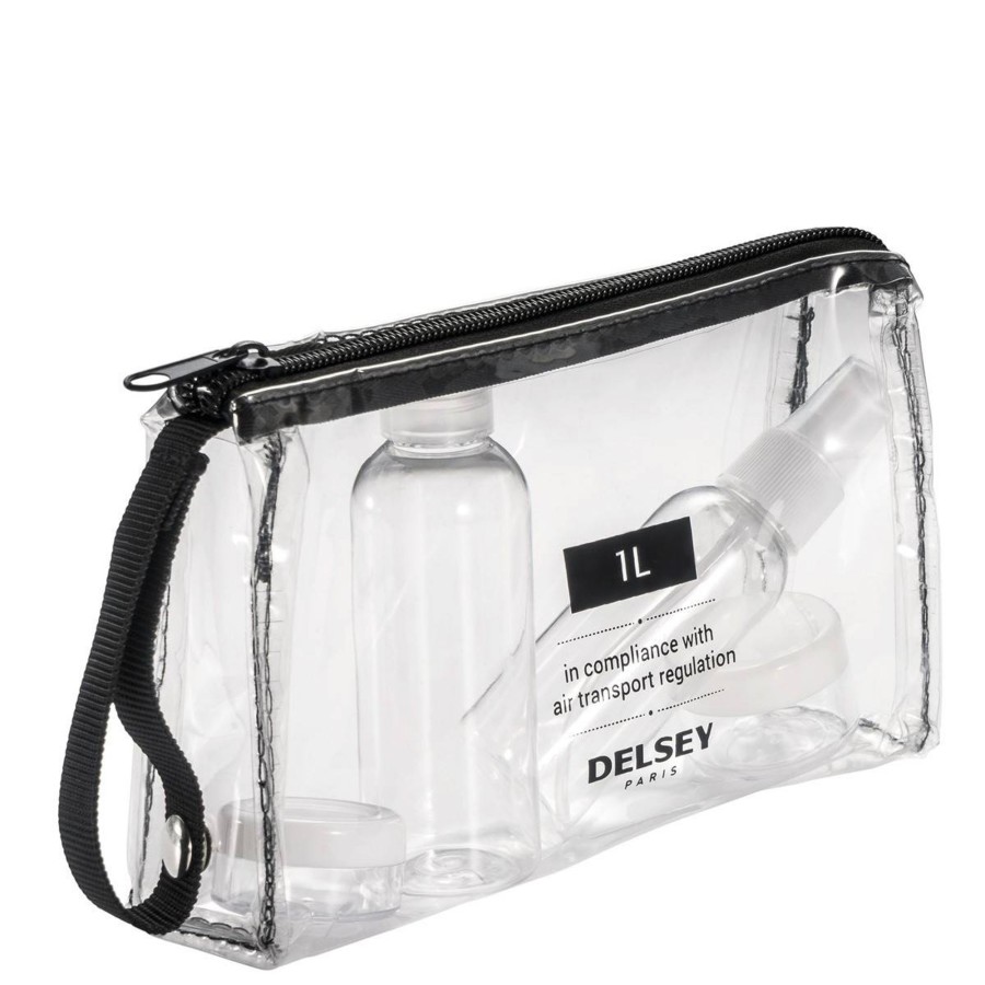 Delsey Kit De Flacons Special Avion 1L | Trousse De Toilette