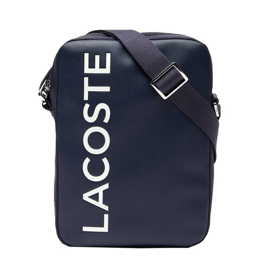 Lacoste Sac Porte Travers L.12.12 Signature | Sacoche Homme