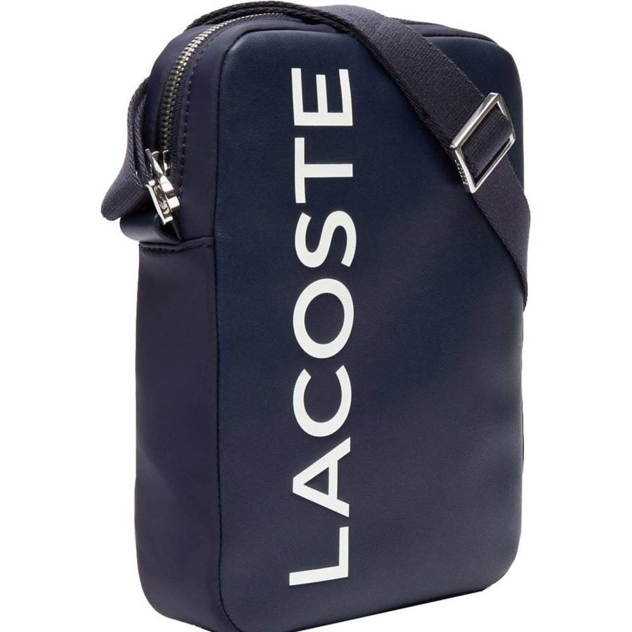 Lacoste Sac Porte Travers L.12.12 Signature | Sacoche Homme