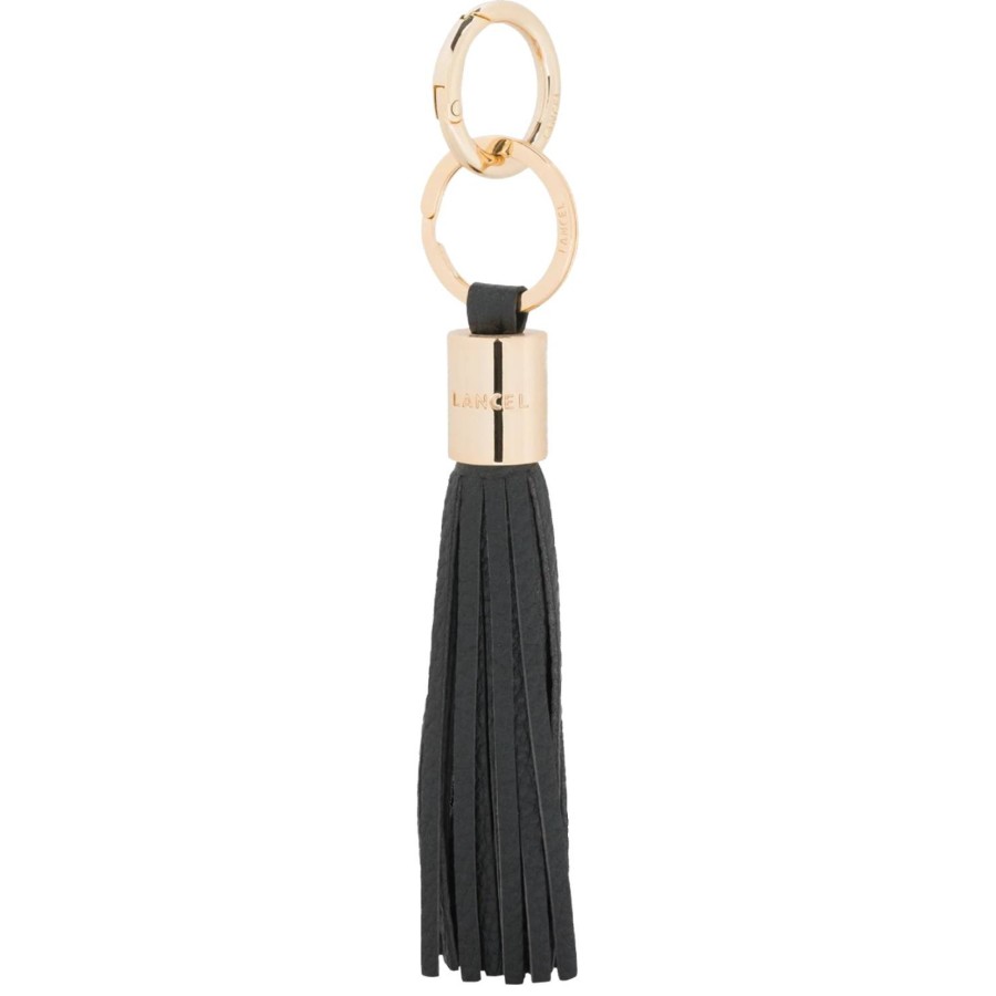 Lancel Porte-Cles Pompon Premier Flirt Avec Double Anneau | Porte Cles Femme