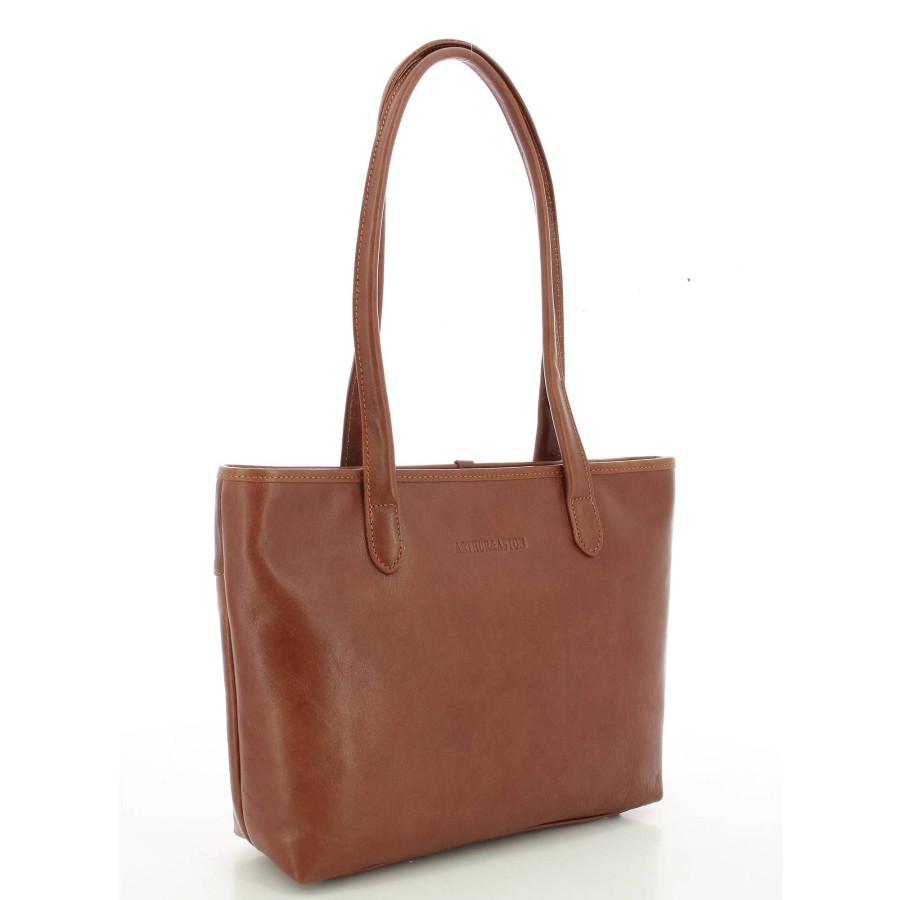 Arthur Aston Sac Shopping Edith Cuir Taille M | Sac Cabas