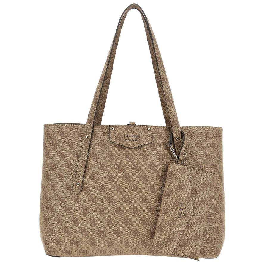 Guess Cabas Porte Epaule Eco Brenton Logo 4G | Sac Cabas