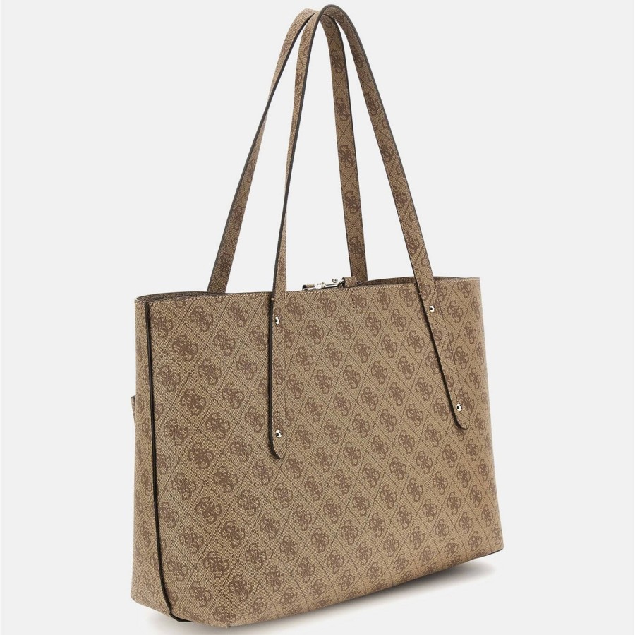 Guess Cabas Porte Epaule Eco Brenton Logo 4G | Sac Cabas