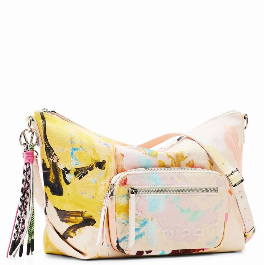 Desigual Sac Bandouliere Manchas Dover Motif Peinture | Sac Bandouliere