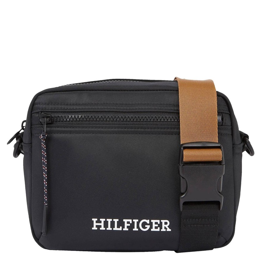 Tommy Hilfiger Sac Reporter Monotype Zippe | Petite Sacoche Homme